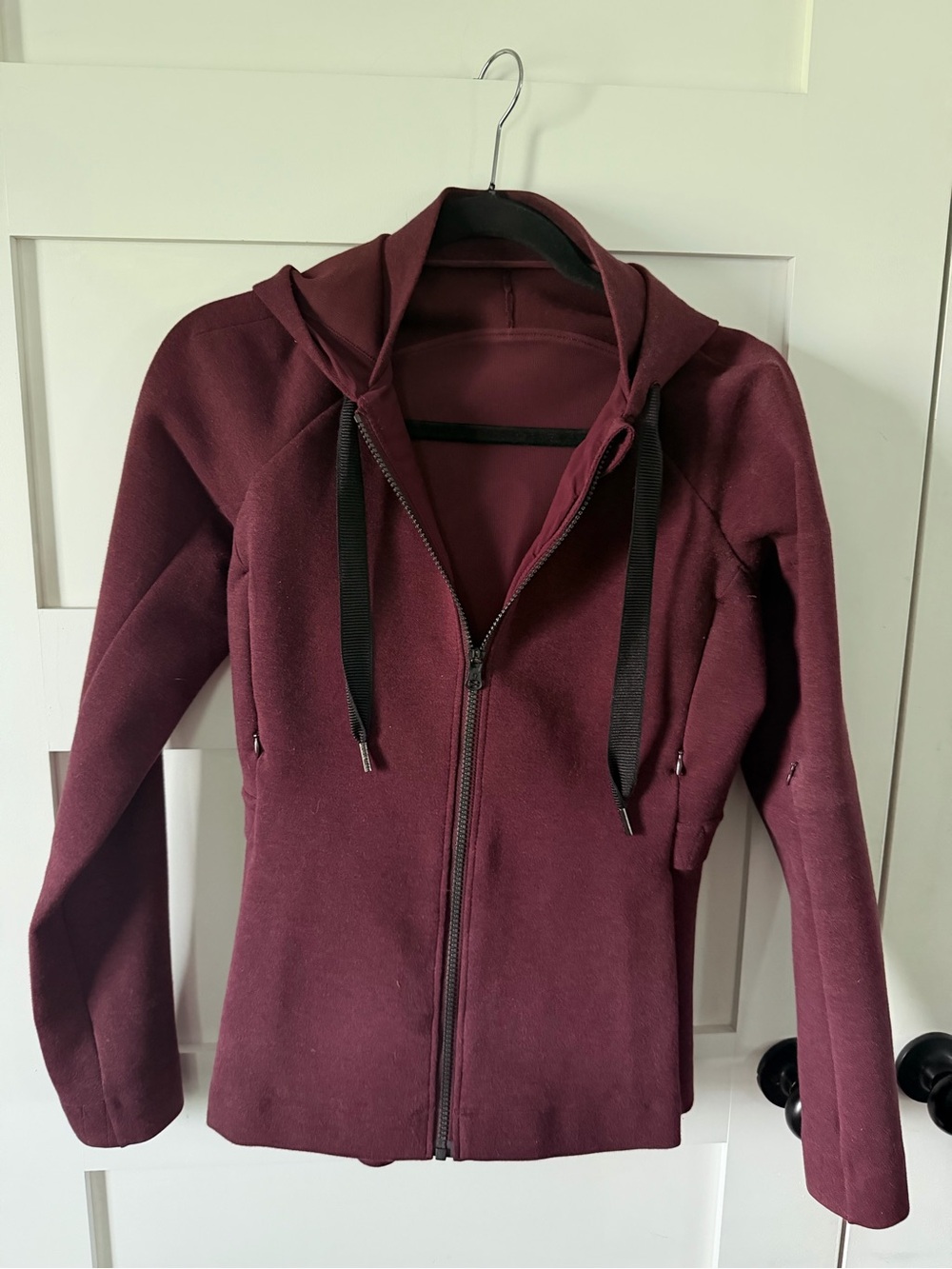 lululemon athletica Women's Zip up Jacket in Wine